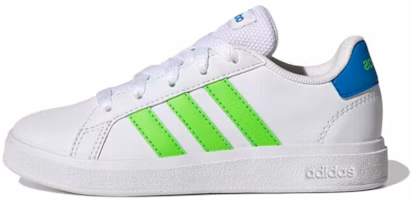 (Youth) adidas Grand Court 2.0 Lifestyle Tennis Shoes 'White Solar Green' GW6505 (Youth) adidas Grand Court 2.0 Lifestyle Tennis Shoes 'White Solar Green' GW6505