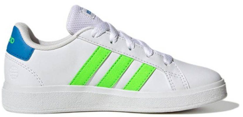 (Youth) adidas Grand Court 2.0 Lifestyle Tennis Shoes 'White Solar Green' GW6505 Order (Youth) adidas Grand Court 2.0 Lifestyle Tennis Shoes 'White Solar Green' GW6505