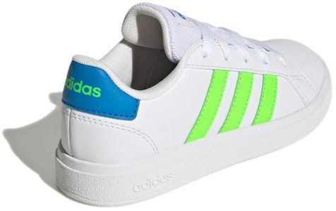 (JR) adidas Grand Court 2.0 Kasut Tenis Gaya Hidup 'Putih Solar Hijau' GW6505 Shop (JR) adidas Grand Court 2.0 Kasut Tenis Gaya Hidup 'Putih Solar Hijau' GW6505