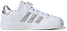 Order (JR) adidas Grand Court 2.0 Kanak 'Putih Metallic Perak' GW6516