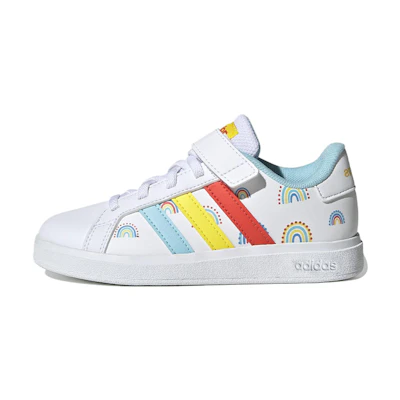 (Youth) adidas Grand Court 2 'White Red Yellow'