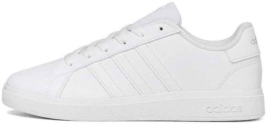 (Youth) adidas Grand Court Lace-Up K 'White Grey' FZ6158 Buy (Youth) adidas Grand Court Lace-Up K 'White Grey' FZ6158
