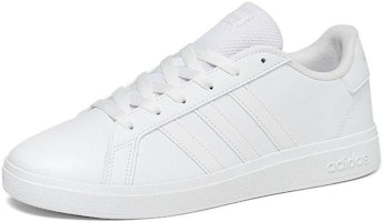 兒童 adidas neo GRAND COURT 潮流休閒 防滑耐磨 低筒 兒童板鞋 白色 Lookbook 兒童 adidas neo GRAND COURT 潮流休閒 防滑耐磨 低筒 兒童板鞋 白色