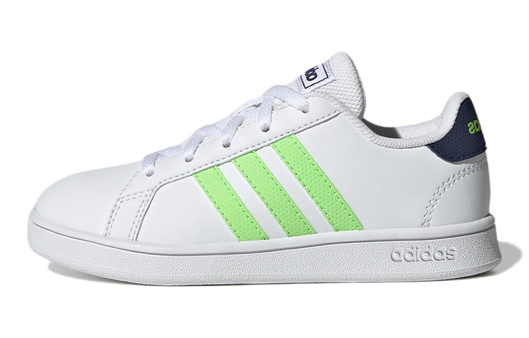 Buy (JR) adidas Grand Court Base ''Blanc Nube Vert Solaire'' GX5743