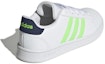 Shop (JR) Kas mesa adidas Grand Court Base 'Putih Awan Hijau Solar' GX5743