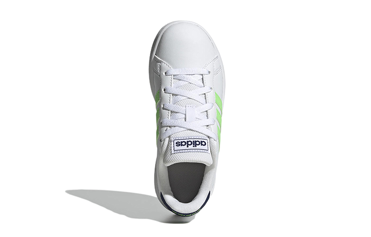 Purchase (JR) adidas Grand Court Base ''Blanc Nube Vert Solaire'' GX5743
