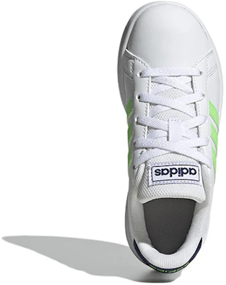 (JR) adidas Grand Court Base ''Blanc Nube Vert Solaire'' GX5743 Purchase (JR) adidas Grand Court Base ''Blanc Nube Vert Solaire'' GX5743