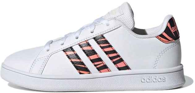 (JR) 阿迪达斯 Grand Court J ‘虎纹’ GZ1067 Buy (JR) 阿迪达斯 Grand Court J ‘虎纹’ GZ1067