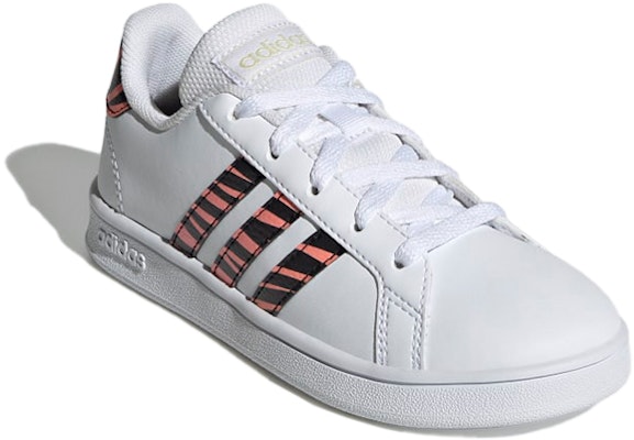 (JR) (ユース) アディダス グランド コート J 'タイガーストライプ' GZ1067 GZ1067 Lookbook (JR) (ユース) アディダス グランド コート J 'タイガーストライプ' GZ1067 GZ1067