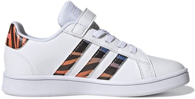 (JR) (ユース)アディダス グランドコート J 'タイガーストライプス' GZ1075 GZ1075 Order (JR) (ユース)アディダス グランドコート J 'タイガーストライプス' GZ1075 GZ1075