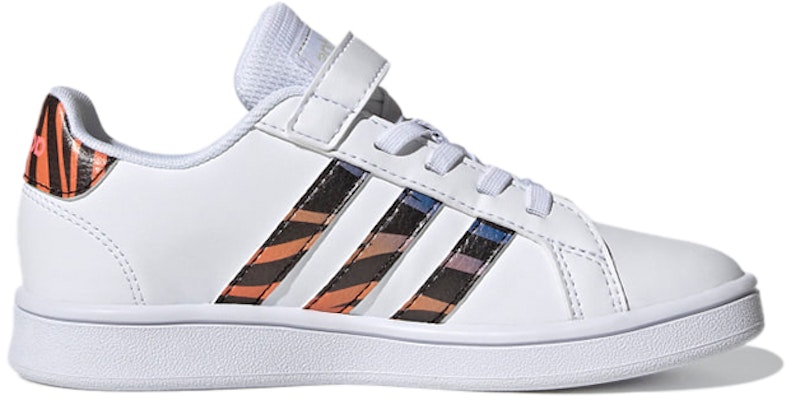 (JR) (ユース)アディダス グランドコート J 'タイガーストライプス' GZ1075 GZ1075 Order (JR) (ユース)アディダス グランドコート J 'タイガーストライプス' GZ1075 GZ1075