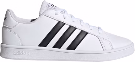 (Youth) adidas Grand Court J 'White Black' EF0103 (Youth) adidas Grand Court J 'White Black' EF0103