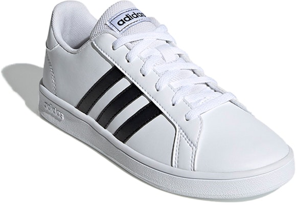 (JR) アディダス グランドコートJ 白黒 (Adidas Grand Court J 白黒) EF0103 Lookbook (JR) アディダス グランドコートJ 白黒 (Adidas Grand Court J 白黒) EF0103