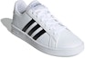 Lookbook (JR) adidas Grand Court J 'Blanco Negro' EF0103