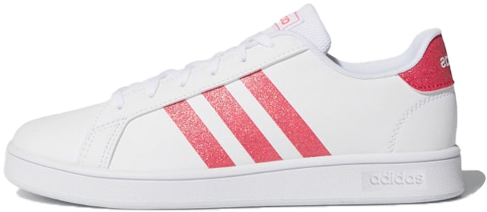 (JR) adidas Grand Court J 'Putih Merah Muda Asli' EG5136 Buy (JR) adidas Grand Court J 'Putih Merah Muda Asli' EG5136