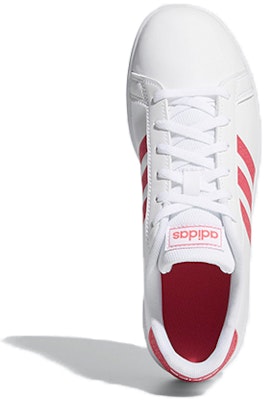 (JR) adidas Grand Court J 'Blanco Rosa Real' EG5136 Purchase (JR) adidas Grand Court J 'Blanco Rosa Real' EG5136