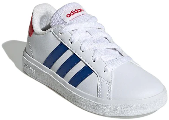 (JR) adidas Grand Court Baskets Tennis Blanc Bleu Rouge Lifestyle Lace-Up. GW6504 Lookbook (JR) adidas Grand Court Baskets Tennis Blanc Bleu Rouge Lifestyle Lace-Up. GW6504