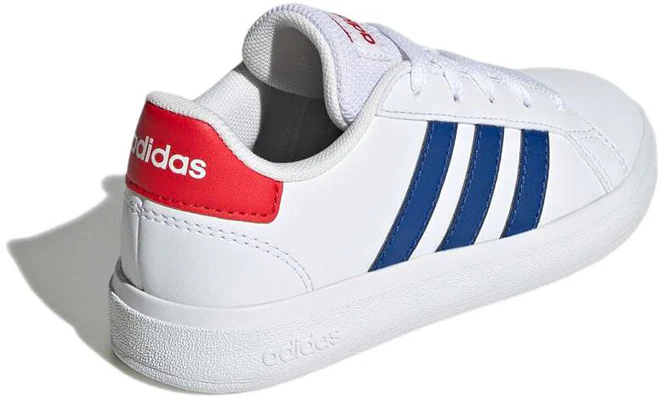 (JR) adidas Grand Court Baskets Tennis Blanc Bleu Rouge Lifestyle Lace-Up. GW6504 Shop (JR) adidas Grand Court Baskets Tennis Blanc Bleu Rouge Lifestyle Lace-Up. GW6504