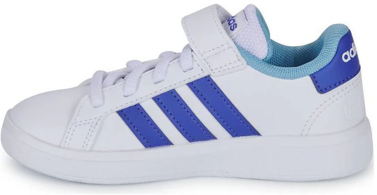 (JR) adidas Grand Court Strap 'Putih Biru Lucid' HP8915 Buy (JR) adidas Grand Court Strap 'Putih Biru Lucid' HP8915