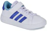 Shop (JR) adidas Grand Court Strap 'Putih Biru Lucid' HP8915