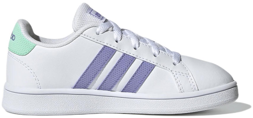 (JR) Sepatu Adidas Grand Court Tennis 'Putih Ungu' GX5775 Order (JR) Sepatu Adidas Grand Court Tennis 'Putih Ungu' GX5775