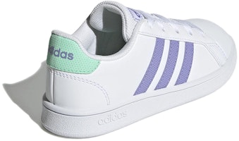 (JR) Kasut "adidas Grand Court Tennin" 'Putih Ungu' GX5775 Shop (JR) Kasut "adidas Grand Court Tennin" 'Putih Ungu' GX5775