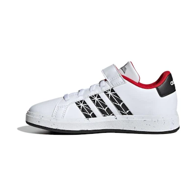 (Youth) adidas Grand Court Marvel 'Spider-Man - Black White'