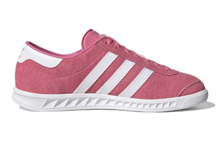 Order 大童 adidas originals Hamburg J 低筒 兒童板鞋 玫瑰粉