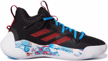 Order 大童 adidas Harden Stepback 3 J 耐磨防滑實戰籃球鞋 黑藍