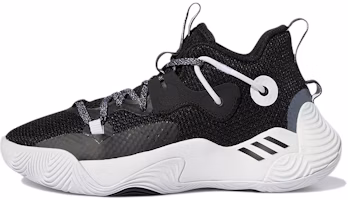 (Youth) adidas Harden Stepback 3 J 'Black White' GY8640 (Youth) adidas Harden Stepback 3 J 'Black White' GY8640