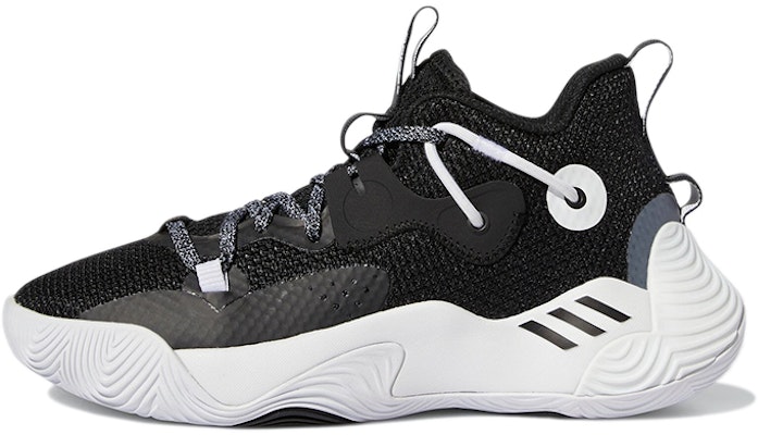 (Youth) adidas Harden Stepback 3 J 'Black White' GY8640 Buy (Youth) adidas Harden Stepback 3 J 'Black White' GY8640