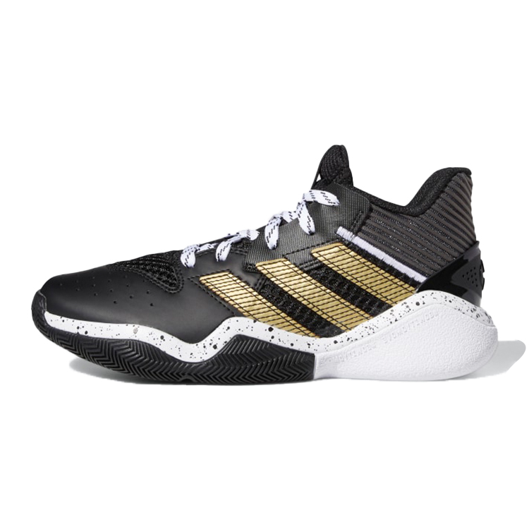 (Youth) adidas Harden Stepback J 'Black Gold' FX9176