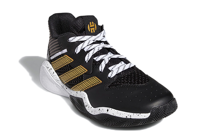 (Youth) adidas Harden Stepback J 'Black Gold' 圖 3