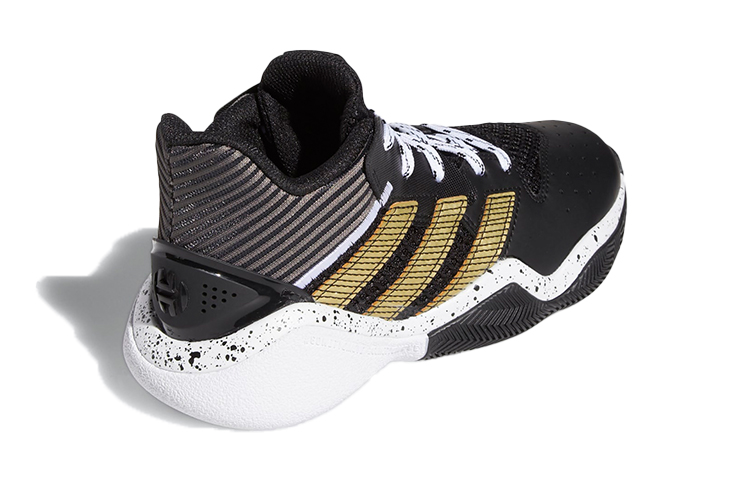 (Youth) adidas Harden Stepback J 'Black Gold' 圖 4