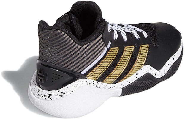 (JR) adidas Harden Stepback J 'Hitam Emas' FX9176 Shop (JR) adidas Harden Stepback J 'Hitam Emas' FX9176