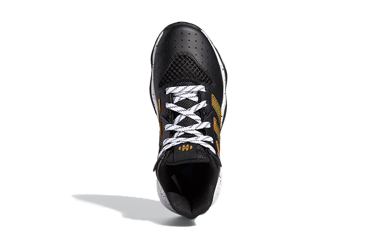 (Youth) adidas Harden Stepback J 'Black Gold' 圖 5