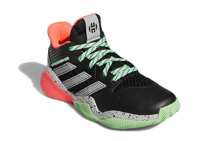 Lookbook (JR) adidas Harden Stepback J 'Hitam Hijau Merah' FW8545