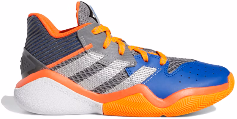 (Youth) adidas Harden Stepback J 'Grey Royal Blue' FW8543 Order (Youth) adidas Harden Stepback J 'Grey Royal Blue' FW8543