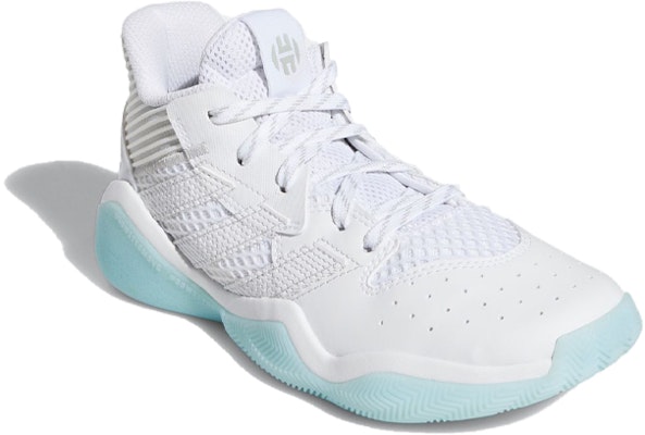 (Youth) adidas Harden Stepback J 'White Blue' FV2198 Lookbook (Youth) adidas Harden Stepback J 'White Blue' FV2198