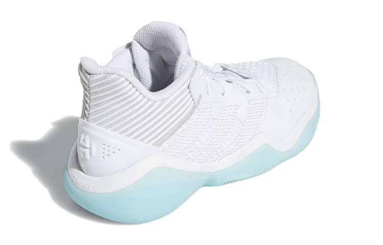 Shop (JR) adidas Harden Stepback J ''Bianco Blu'' FV2198