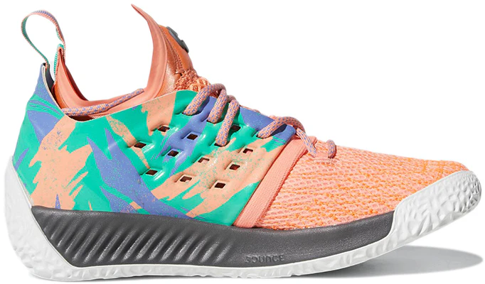 大童 adidas Harden Vol.2 J 哈登 耐磨防滑 中幫 實戰籃球鞋 粉色 Order 大童 adidas Harden Vol.2 J 哈登 耐磨防滑 中幫 實戰籃球鞋 粉色