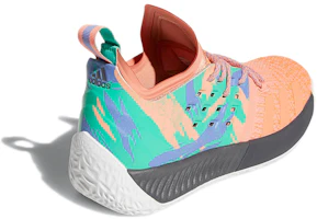 Shop 大童 adidas Harden Vol.2 J 哈登 耐磨防滑 中幫 實戰籃球鞋 粉色
