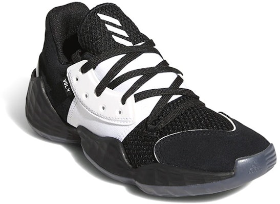 (JR) adidas Harden Vol. 4 'Hitam Putih' FV5599 Lookbook (JR) adidas Harden Vol. 4 'Hitam Putih' FV5599