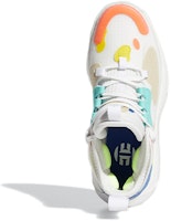 大童 adidas Harden Vol.5 J 低筒 籃球鞋 白橙 Purchase 大童 adidas Harden Vol.5 J 低筒 籃球鞋 白橙