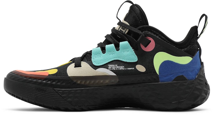 (JR) adidas Harden Vol. 5 Futurenatural J 'Hitam' FX8666 Lookbook (JR) adidas Harden Vol. 5 Futurenatural J 'Hitam' FX8666