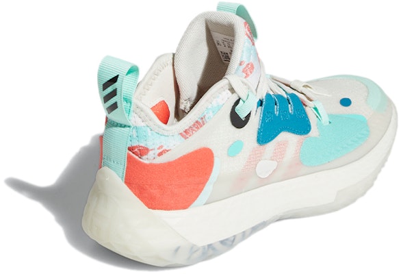 (JR) adidas Harden Vol. 5 J 'Blanco Verde Rojo' FZ5454 Shop (JR) adidas Harden Vol. 5 J 'Blanco Verde Rojo' FZ5454