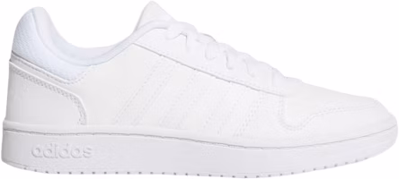 (Youth) adidas Hoops 2.0 J 'Triple White' F35891 (Youth) adidas Hoops 2.0 J 'Triple White' F35891