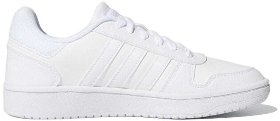 (Youth) adidas Hoops 2.0 J 'Triple White' F35891 Order (Youth) adidas Hoops 2.0 J 'Triple White' F35891