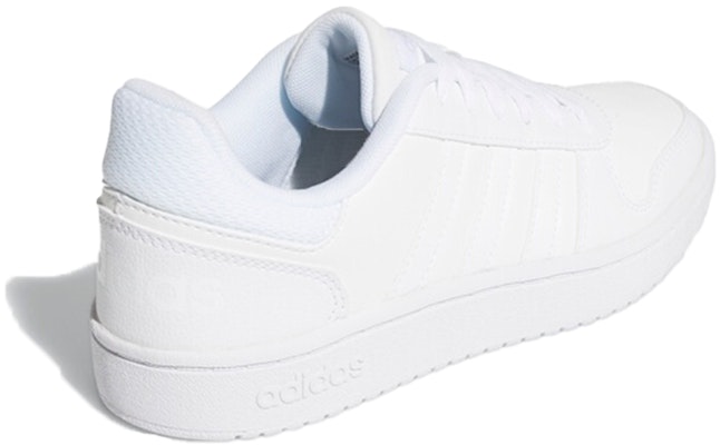 (Youth) adidas Hoops 2.0 J 'Triple White' F35891 Shop (Youth) adidas Hoops 2.0 J 'Triple White' F35891