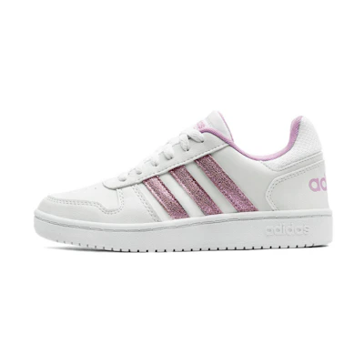 (Youth) adidas Hoops 2.0 J 'White Clear Lilac'